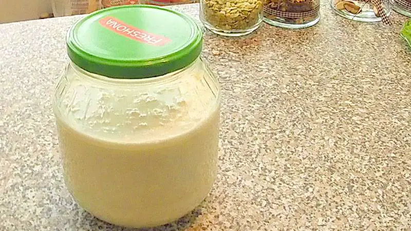Close the jar without tightening the lid